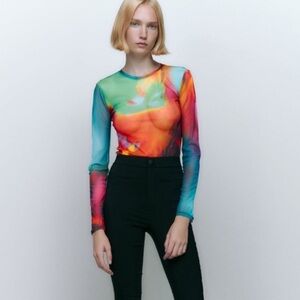 Zara Long Sleeve Bodysuit